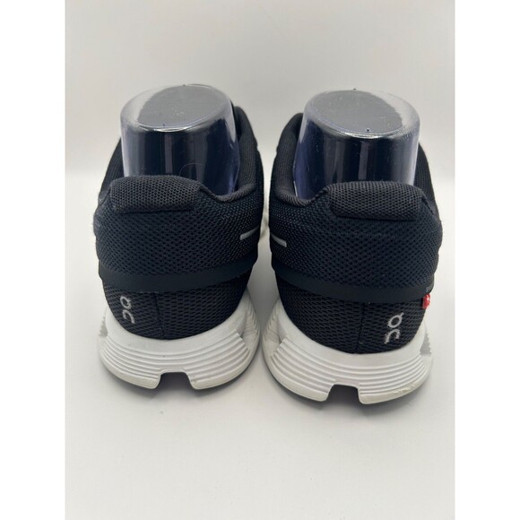 On Cloud 5 Running Shoes Black White Women’s Size 8.5 Elastic Laces - Picture 3 of 8